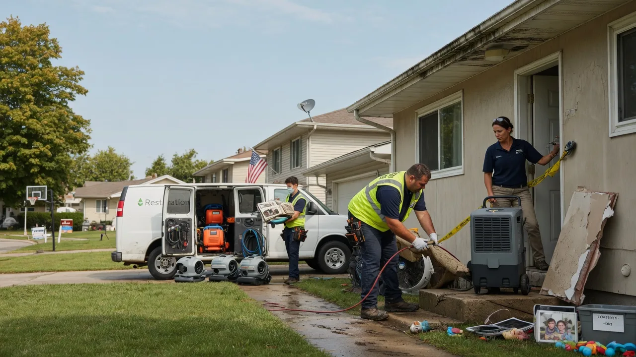 Water Damage Restoration in Oakfield, ME near me